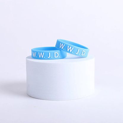 Picture of Power Band WWJD Small 1/2" - PK12