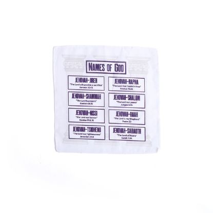 Picture of Prayers in My Pocket Names of God 8"x8"  6CT