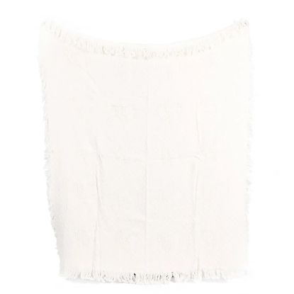 Picture of Throw Natural Texture Heart Cross 50x60