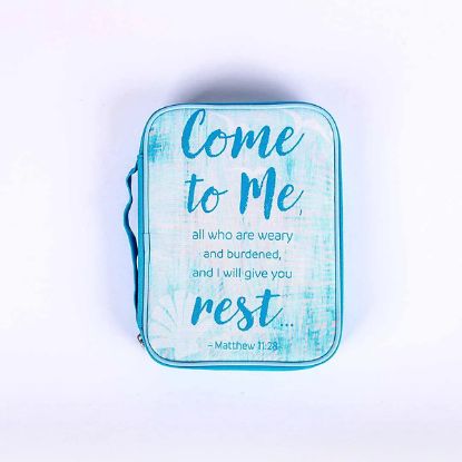 Picture of Bible Cover Canvas Come to Me Large