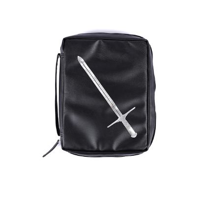Picture of Bible Cover Imitation Leather Sword of the Spirit Blk Large