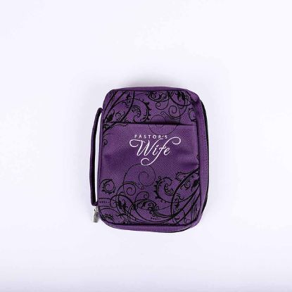 Picture of Bible Cover Canvas Pastor's Wife Medium