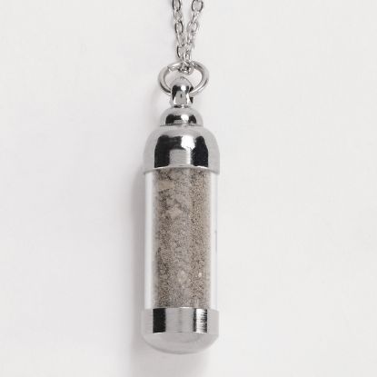 Picture of Necklace Temple Mount Soil Faith Silver 20"