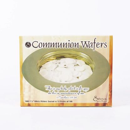 Picture of Communion Bread Round Wafers Swanson 1000CT