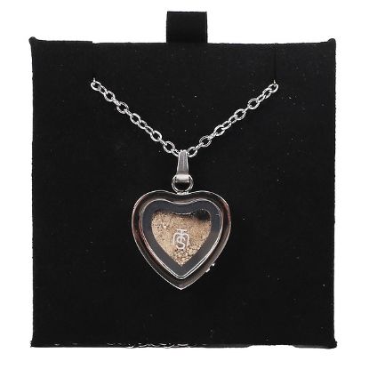 Picture of Necklace Temple Mount Soil Heart Silver 20"