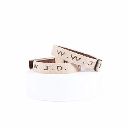 Picture of Bracelet Woven WWJD Tan PK25