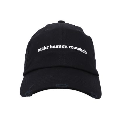 Picture of Cap Make Heaven Crowded Black