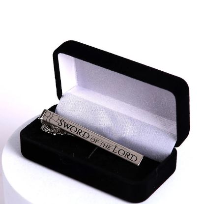 Picture of Tie Bar Sword Silver