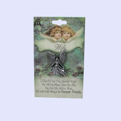 Picture of Lapel Pin Angel Wife PK6