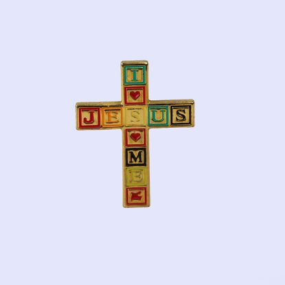 Picture of Lapel Pin Jesus in Cross PK3