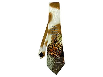 Picture of Tie Polyester Psalm 42:1 as the Deer