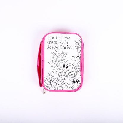 Picture of Bible Cover Canvas Washable New Creation Medium
