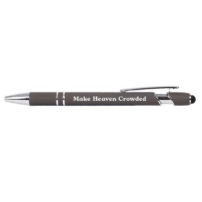 Picture of Gift Pen Soft Touch Make Heaven Crowded Gray