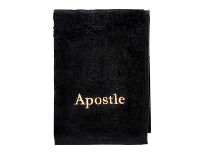 Picture of Pastor Towel Apostle Black Cotton