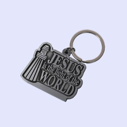 Picture of Keychain Jesus Is the Light PK4