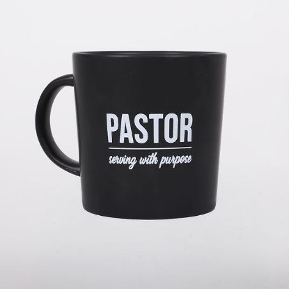 Picture of Mug Pastor Serving Black 12 OZ