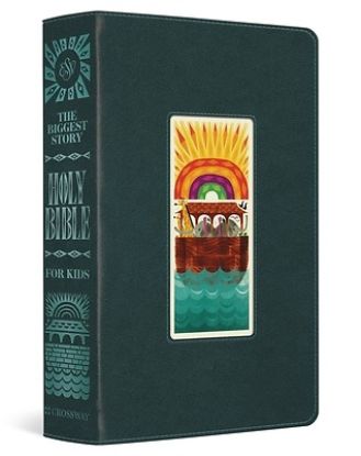 Picture of ESV the Biggest Story Holy Bible for Kids (Trutone, Blue-Green, Ark Design)