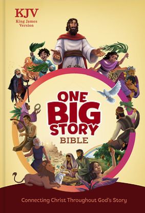 Picture of KJV One Big Story Bible, Revised & Updated, Easy-To-Read Optimal Type, Hardcover
