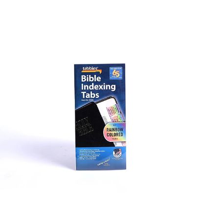 Picture of Rainbow Tabbies Bible Index Tabs OT & NT - Pack of 10