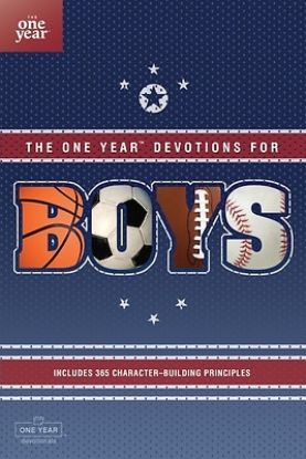 Picture of One Year Book of Devotions for Boys