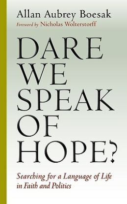Picture of Dare We Speak of Hope?