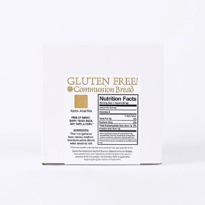 Picture of Communion Bread Squares Gluten Free Swanson 200CT