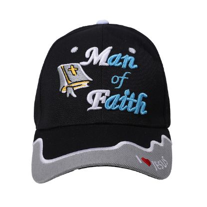 Picture of Man of Faith Black Cap