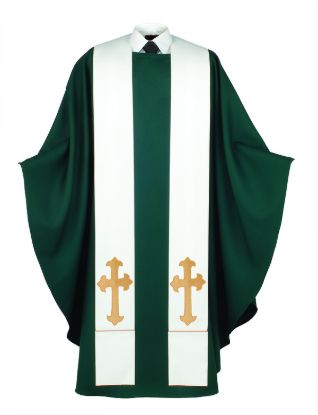 Picture of Trinity Cross White Stole
