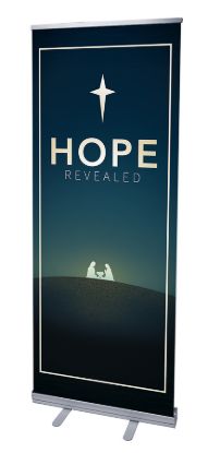 Picture of Hope Revealed Advent RollUp Banner with Stand