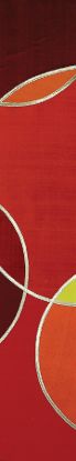 Picture of Circle and Dove Red Dupioni Lectern Scarves (Pair)