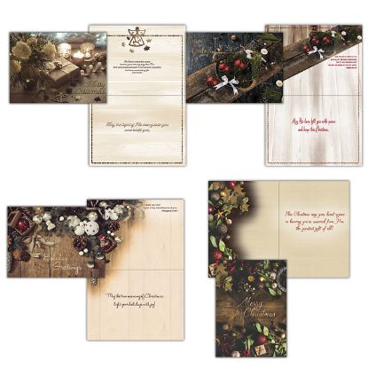 Picture of Rustic Christmas Boxed Cards - Box of 12