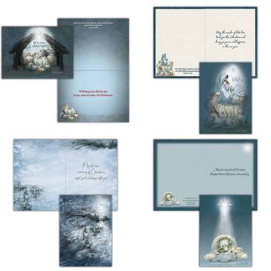 Picture of All is Calm Christmas Boxed Cards - Box of 12