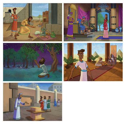 Picture of VBS 2026 Snowball Mountain Challenge Bible Story Poster Pack
